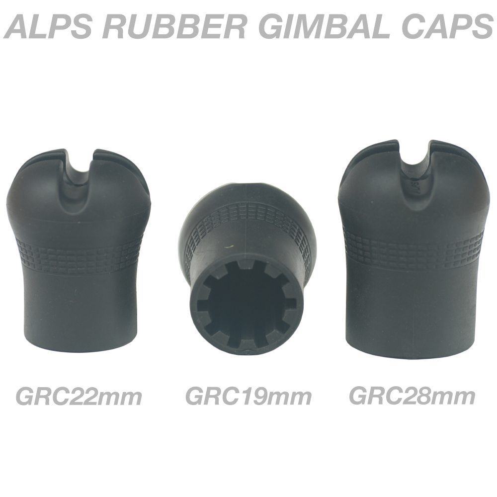 Fuji Rubber Gimbal Butt Caps, Model GRC