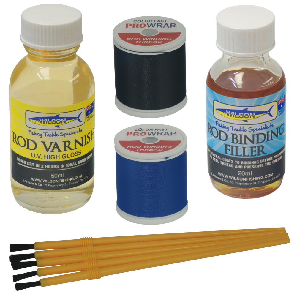 Fishing Rod Repair Kit - Basic Blue
