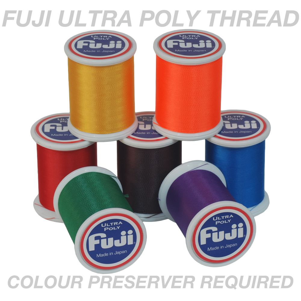 Fuji Ultra Poly NOCP Rod Building Thread 1oz. Spool 006 Maroon / Size A
