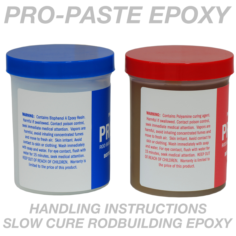 ProPaste Fishing Rod Building Paste Epoxy Glue (2 oz.) - Apparel &  Accessories Store